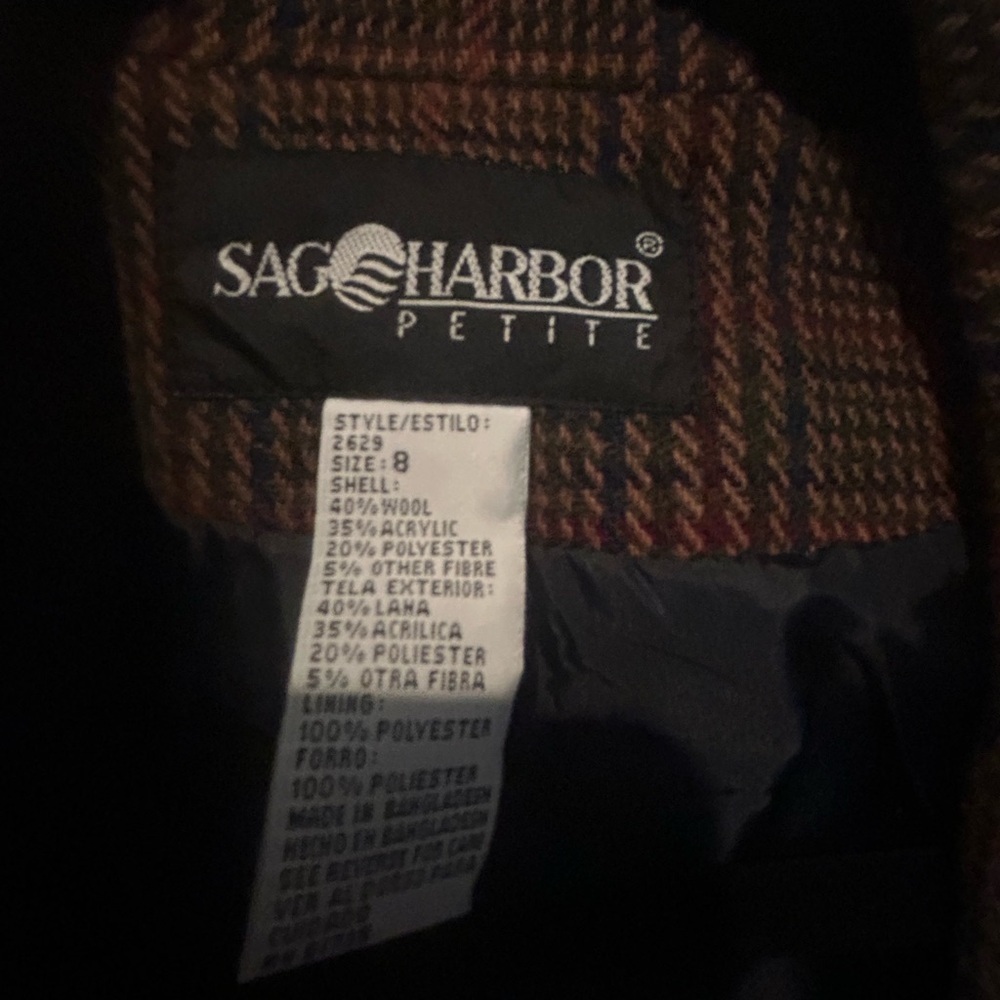 Vintage Tweed Sag Harbor Jacket - Picture 3 of 5